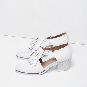 Rachel Comey Branta Heeled Loafer White